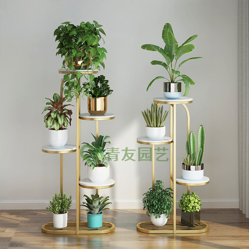 组合盆栽033-花架绿植组合